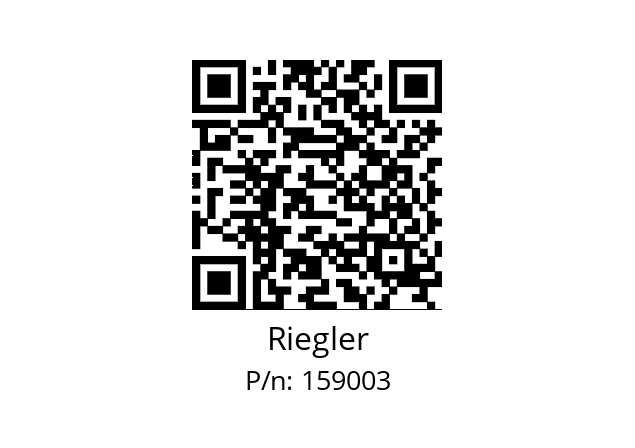   Riegler 159003