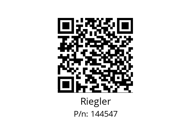   Riegler 144547