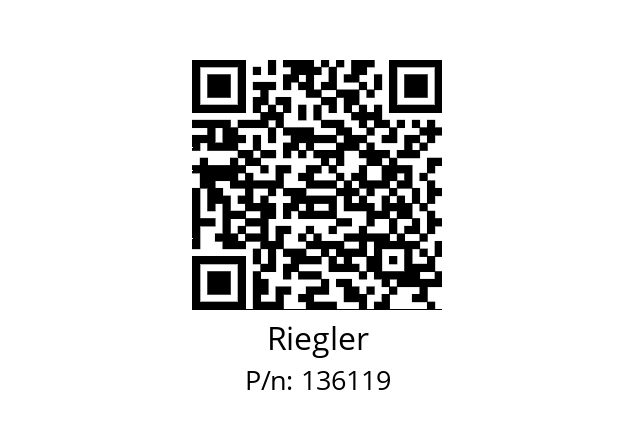   Riegler 136119