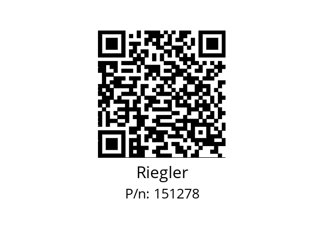   Riegler 151278