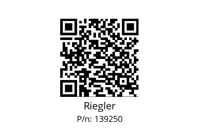   Riegler 139250