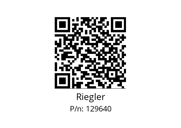   Riegler 129640