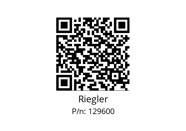   Riegler 129600