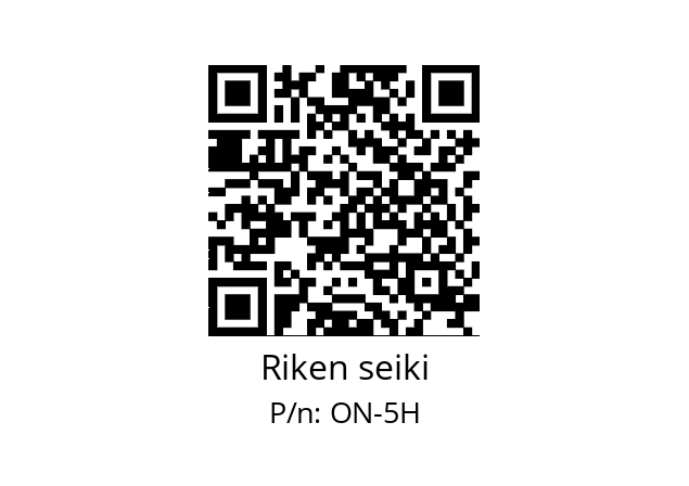   Riken seiki ON-5H