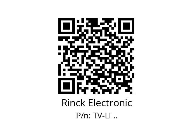   Rinck Electronic TV-LI ..