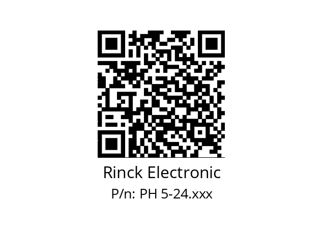   Rinck Electronic PH 5-24.xxx