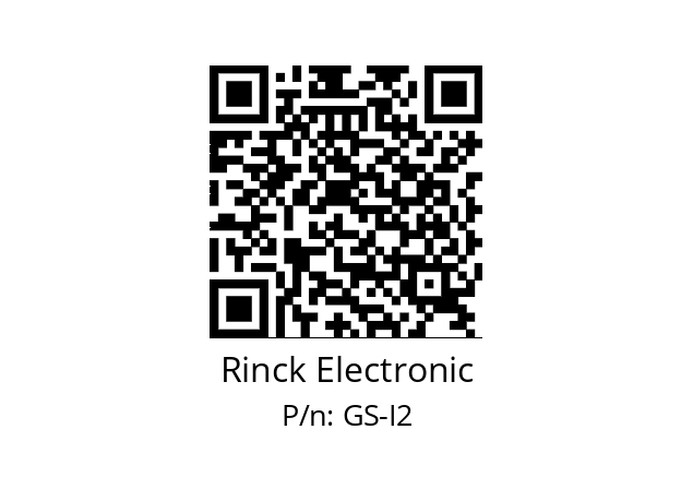   Rinck Electronic GS-I2