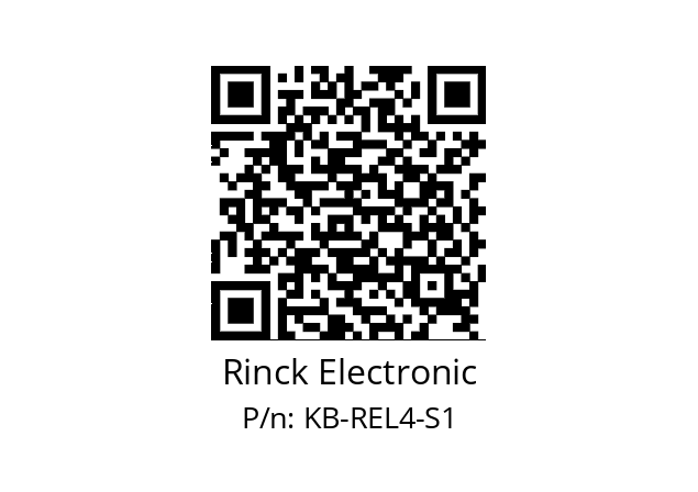   Rinck Electronic KB-REL4-S1