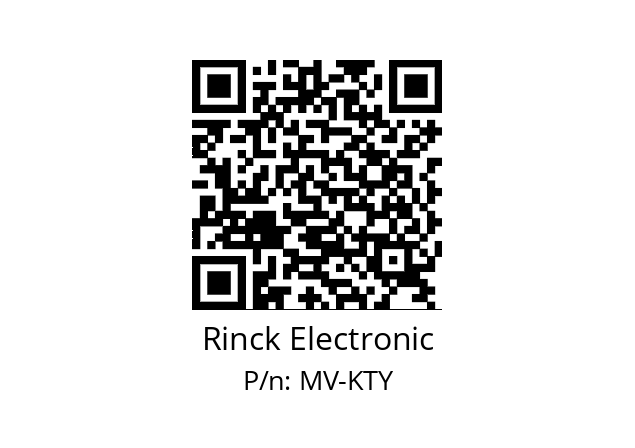   Rinck Electronic MV-KTY