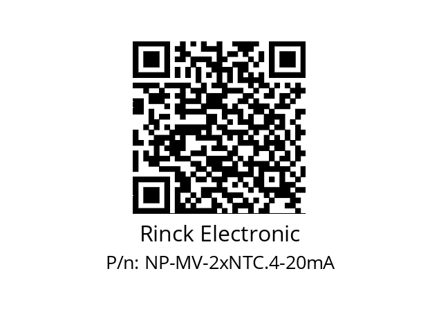   Rinck Electronic NP-MV-2xNTC.4-20mA