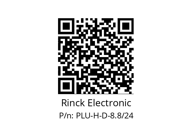   Rinck Electronic PLU-H-D-8.8/24