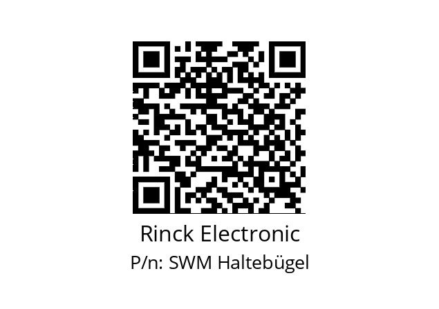   Rinck Electronic SWM Haltebügel