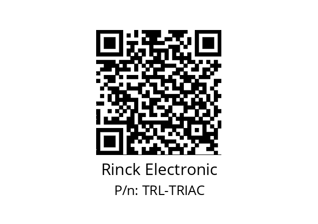   Rinck Electronic TRL-TRIAC