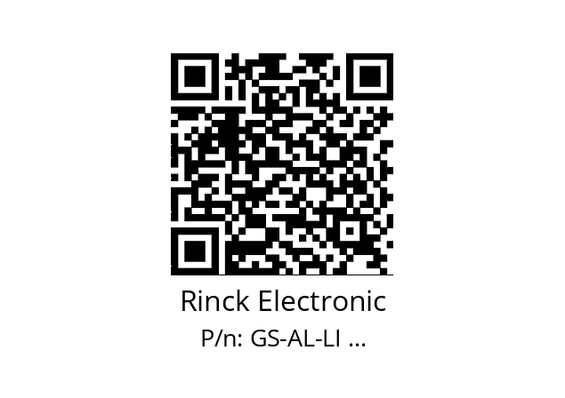   Rinck Electronic GS-AL-LI ...