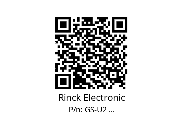   Rinck Electronic GS-U2 ...