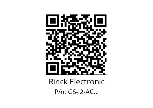   Rinck Electronic GS-I2-AC…