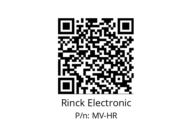   Rinck Electronic MV-HR