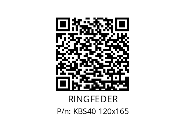   RINGFEDER KBS40-120x165