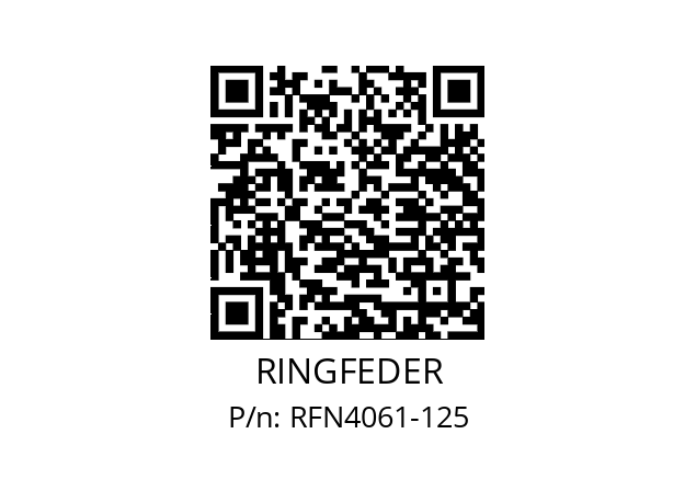   RINGFEDER RFN4061-125