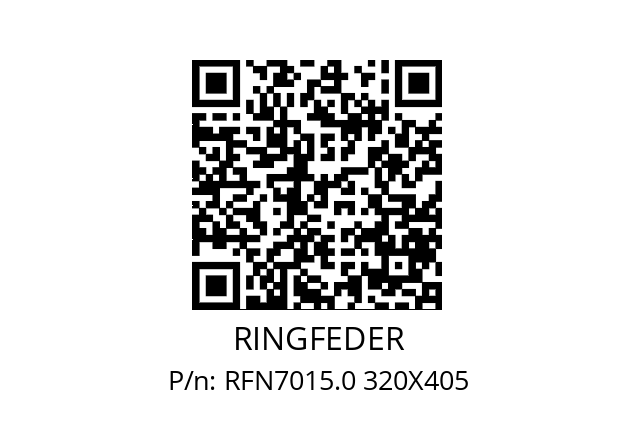   RINGFEDER RFN7015.0 320X405