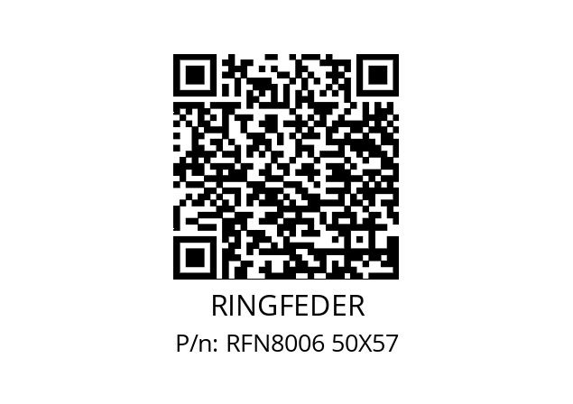   RINGFEDER RFN8006 50X57