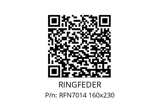   RINGFEDER RFN7014 160x230