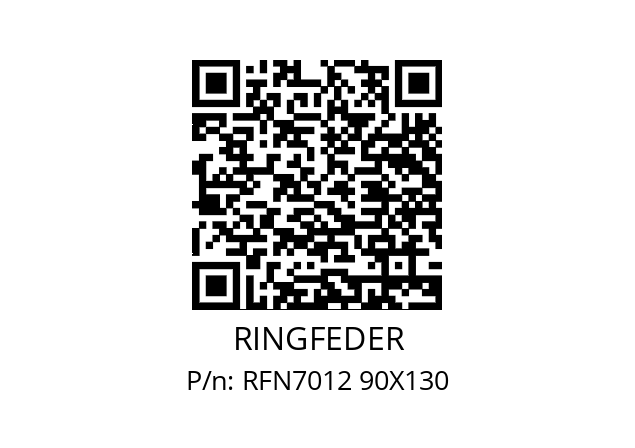   RINGFEDER RFN7012 90X130