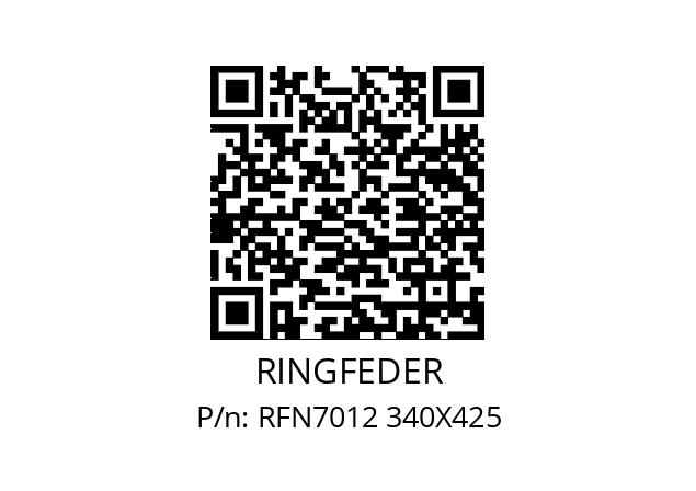   RINGFEDER RFN7012 340X425