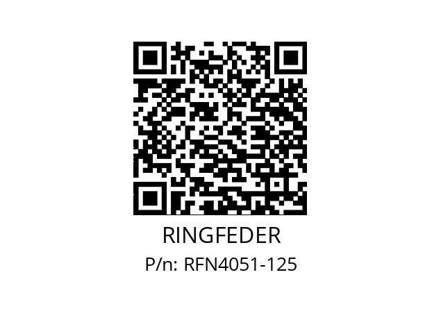   RINGFEDER RFN4051-125