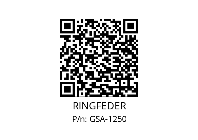   RINGFEDER GSA-1250