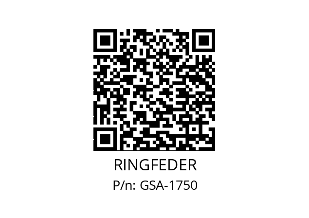   RINGFEDER GSA-1750