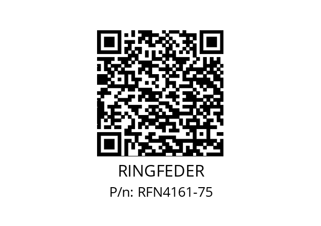   RINGFEDER RFN4161-75