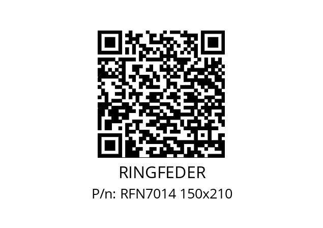   RINGFEDER RFN7014 150x210