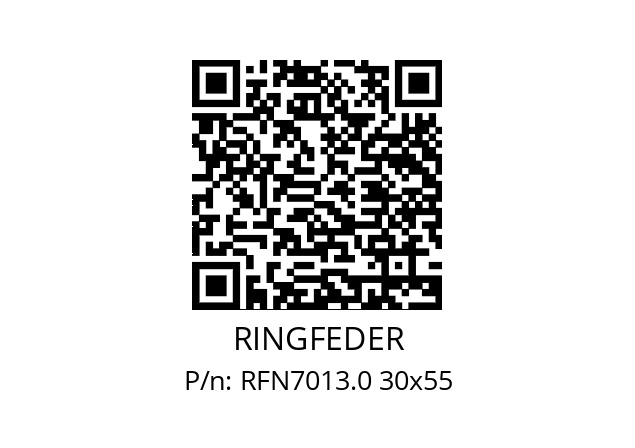   RINGFEDER RFN7013.0 30x55