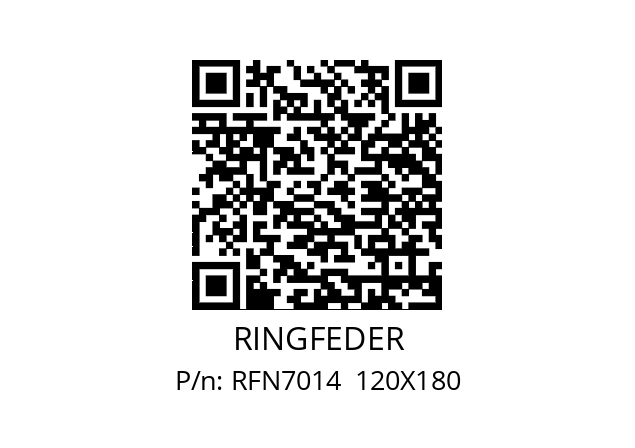   RINGFEDER RFN7014  120X180