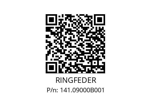   RINGFEDER 141.09000B001