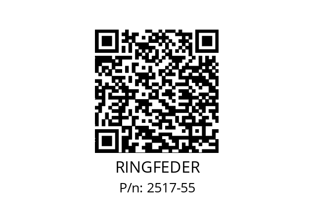   RINGFEDER 2517-55