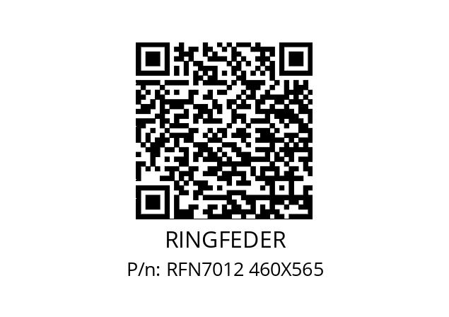   RINGFEDER RFN7012 460X565