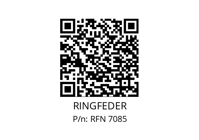   RINGFEDER RFN 7085