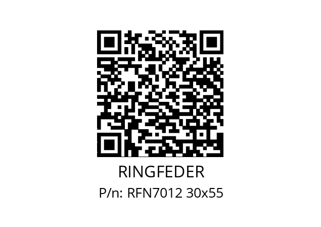   RINGFEDER RFN7012 30x55