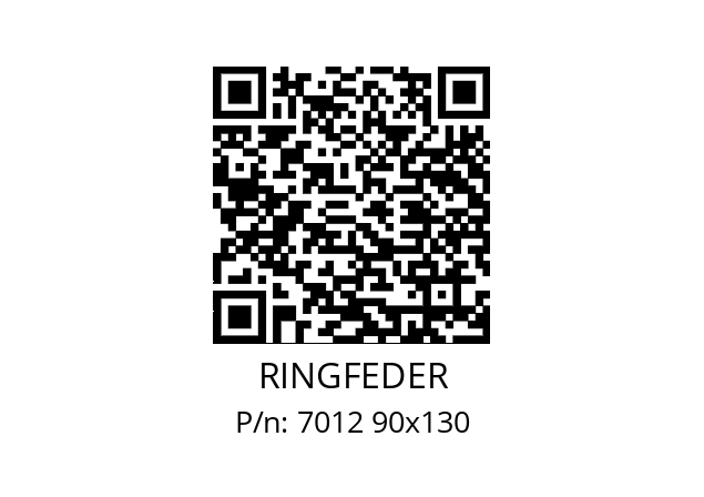   RINGFEDER 7012 90x130