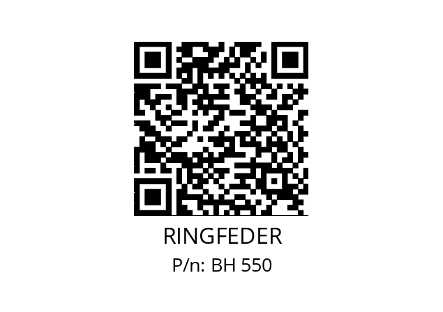   RINGFEDER BH 550