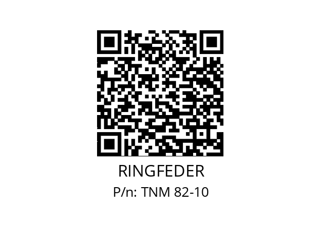   RINGFEDER TNM 82-10