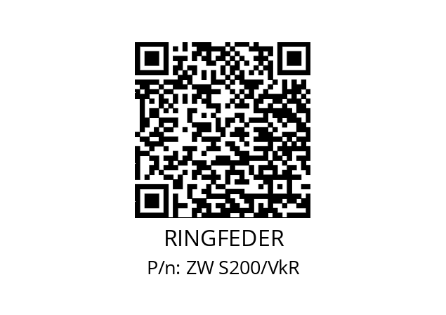   RINGFEDER ZW S200/VkR