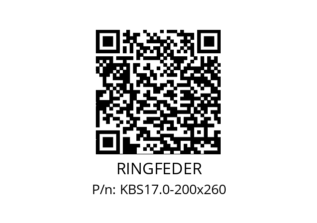   RINGFEDER KBS17.0-200x260