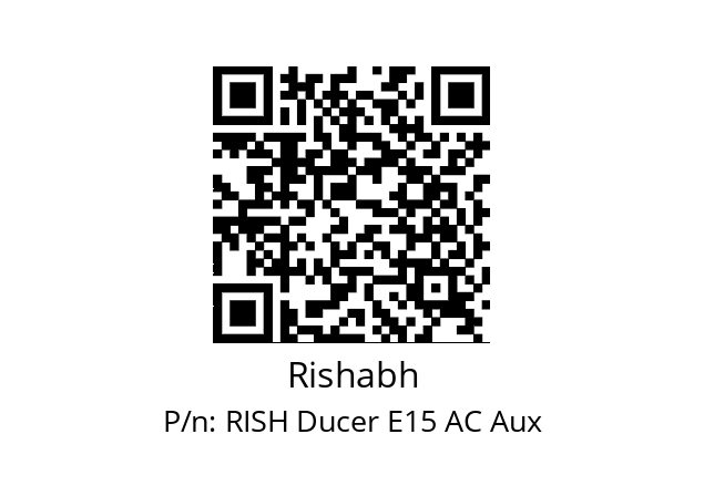   Rishabh RISH Ducer E15 AC Aux