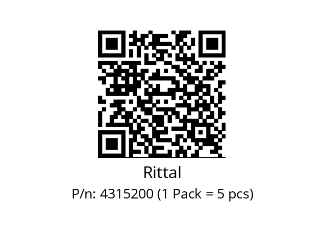   Rittal 4315200 (1 Pack = 5 pcs)