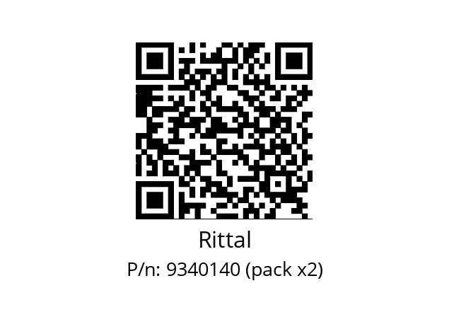   Rittal 9340140 (pack x2)