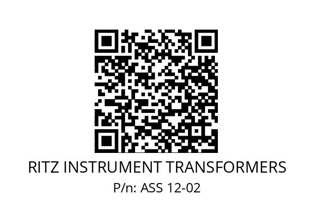   RITZ INSTRUMENT TRANSFORMERS ASS 12-02