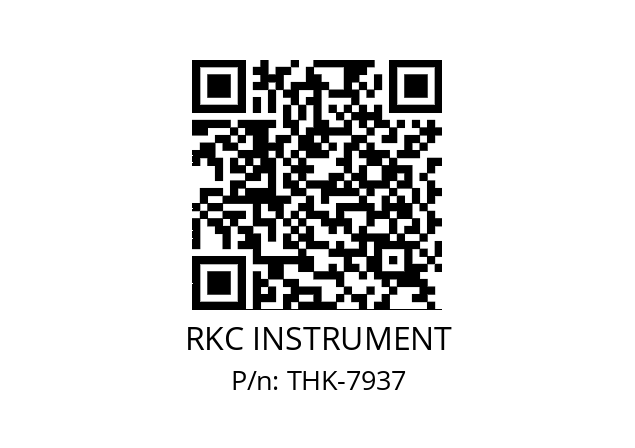   RKC INSTRUMENT THK-7937